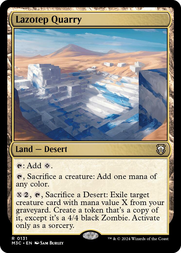 Lazotep Quarry [Modern Horizons 3 Commander] | Mega City Incorporated