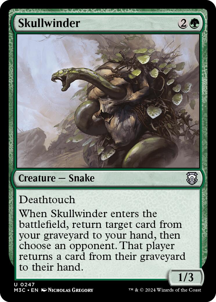 Skullwinder [Modern Horizons 3 Commander] | Mega City Incorporated