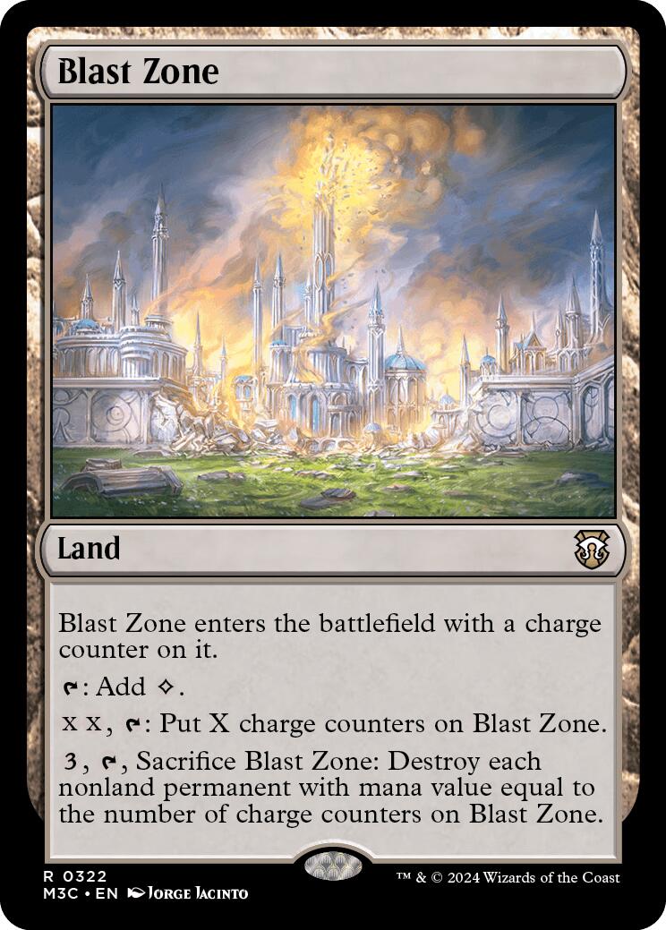 Blast Zone [Modern Horizons 3 Commander] | Mega City Incorporated