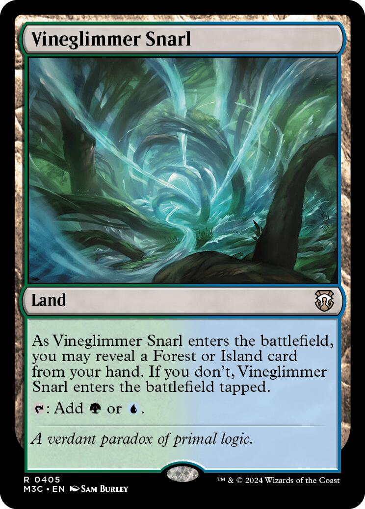 Vineglimmer Snarl [Modern Horizons 3 Commander] | Mega City Incorporated