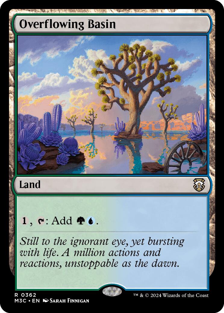 Overflowing Basin [Modern Horizons 3 Commander] | Mega City Incorporated