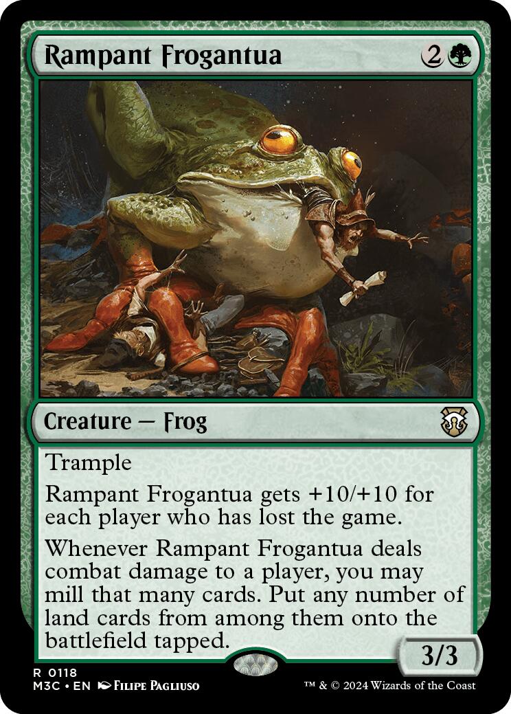 Rampant Frogantua [Modern Horizons 3 Commander] | Mega City Incorporated