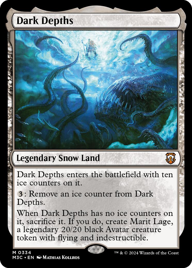 Dark Depths [Modern Horizons 3 Commander] | Mega City Incorporated