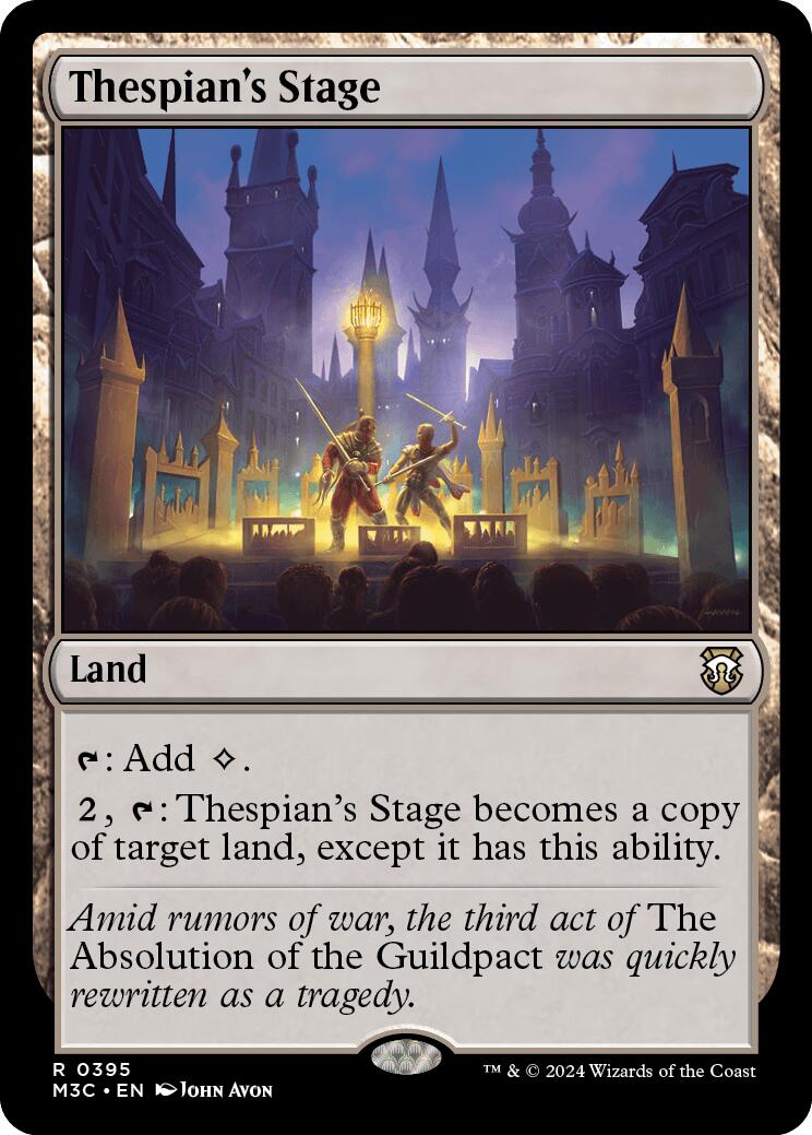 Thespian's Stage [Modern Horizons 3 Commander] | Mega City Incorporated