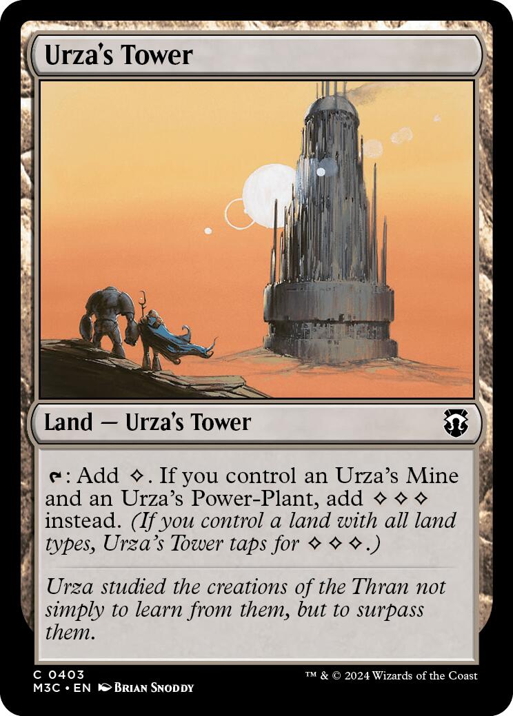 Urza's Tower [Modern Horizons 3 Commander] | Mega City Incorporated