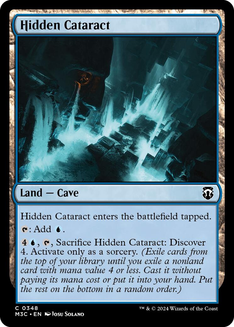 Hidden Cataract [Modern Horizons 3 Commander] | Mega City Incorporated