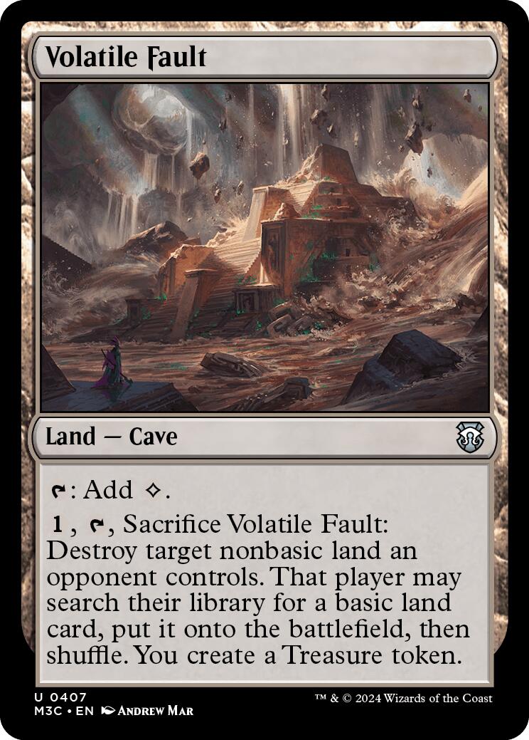 Volatile Fault [Modern Horizons 3 Commander] | Mega City Incorporated