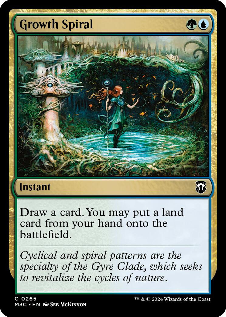 Growth Spiral [Modern Horizons 3 Commander] | Mega City Incorporated