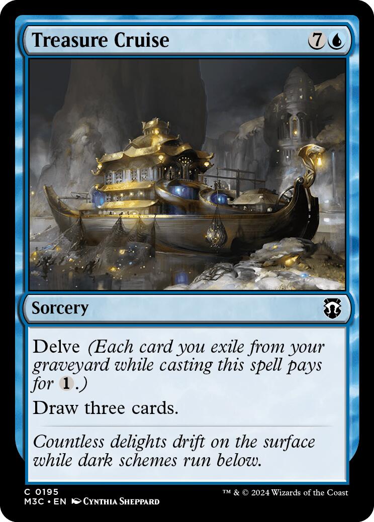 Treasure Cruise [Modern Horizons 3 Commander] | Mega City Incorporated