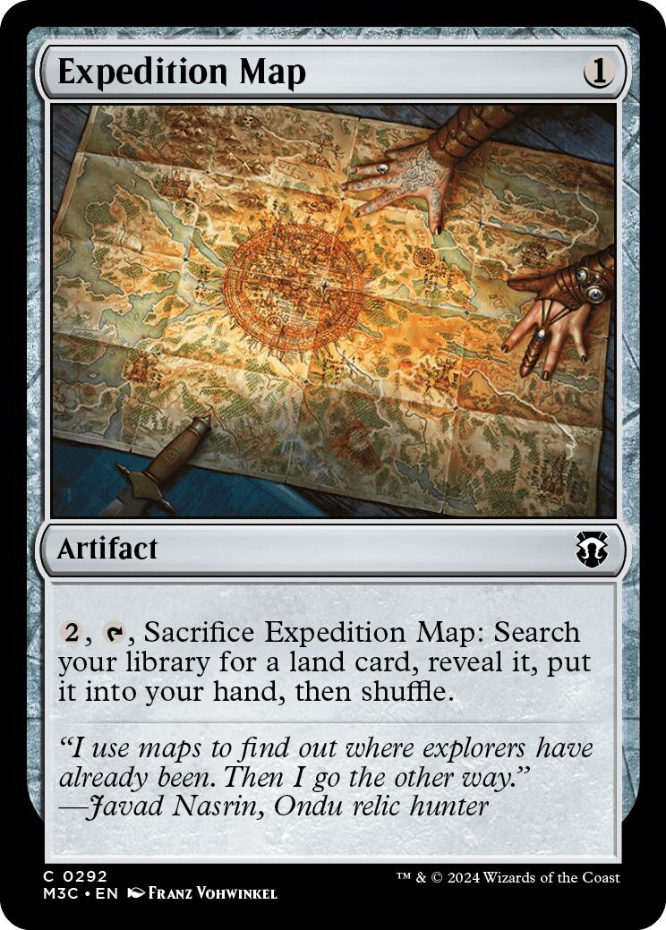 Expedition Map [Modern Horizons 3 Commander] | Mega City Incorporated