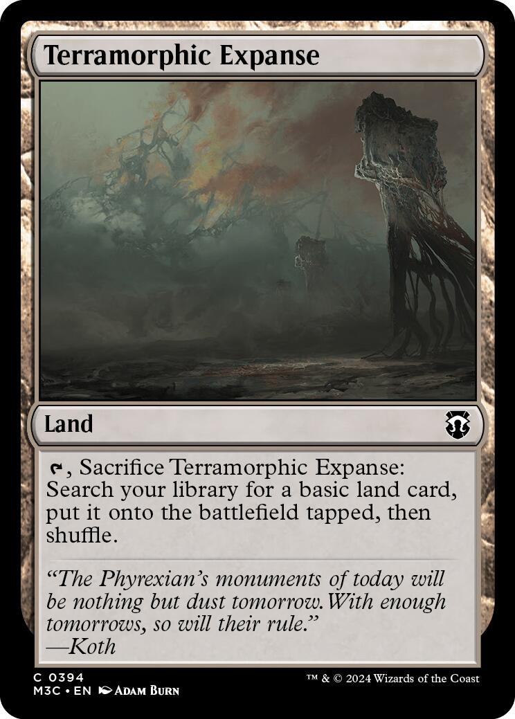 Terramorphic Expanse [Modern Horizons 3 Commander] | Mega City Incorporated