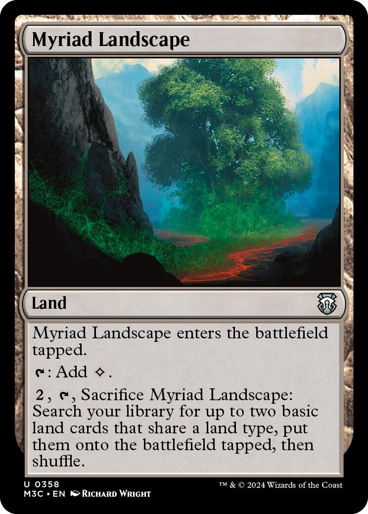 Myriad Landscape [Modern Horizons 3 Commander] | Mega City Incorporated