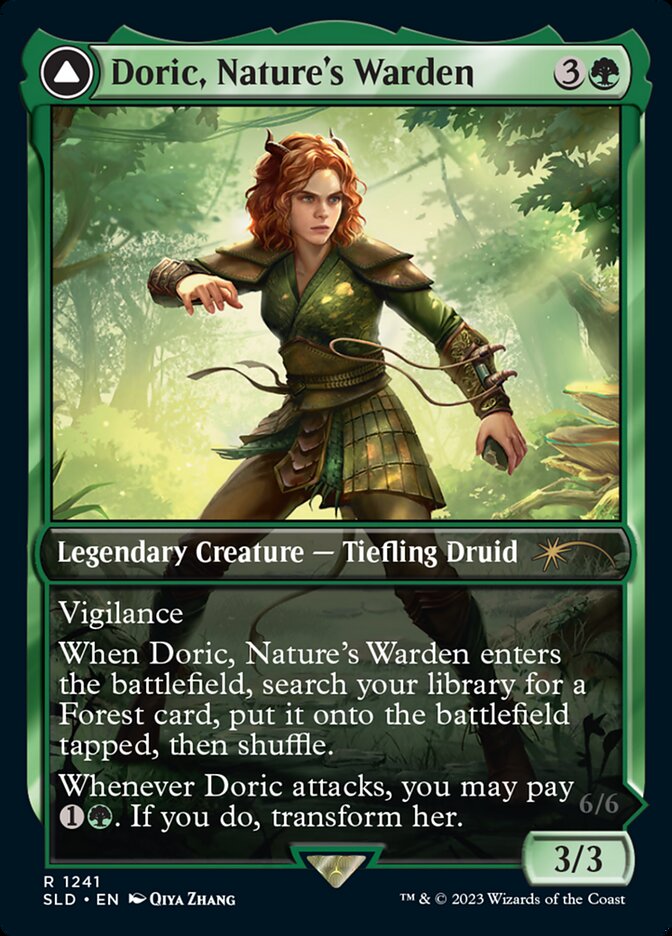 Doric, Nature's Warden // Doric, Owlbear Avenger [Secret Lair Drop Series] | Mega City Incorporated