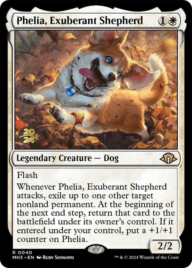 Phelia, Exuberant Shepherd [Modern Horizons 3 Prerelease Promos] | Mega City Incorporated