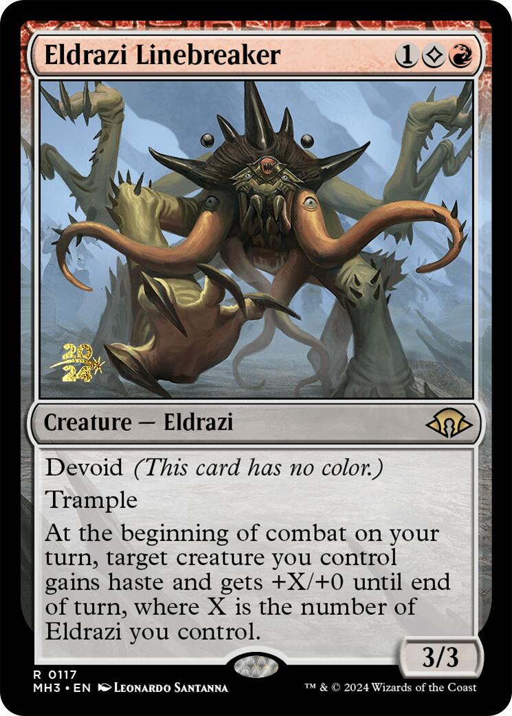Eldrazi Linebreaker [Modern Horizons 3 Prerelease Promos] | Mega City Incorporated