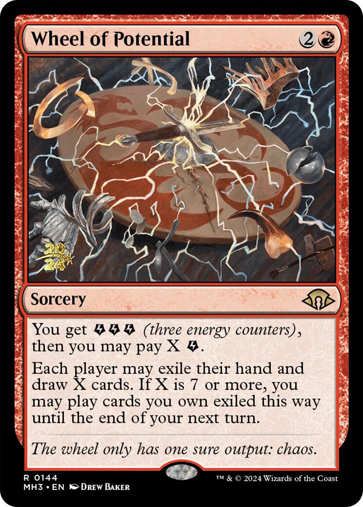 Wheel of Potential [Modern Horizons 3 Prerelease Promos] | Mega City Incorporated