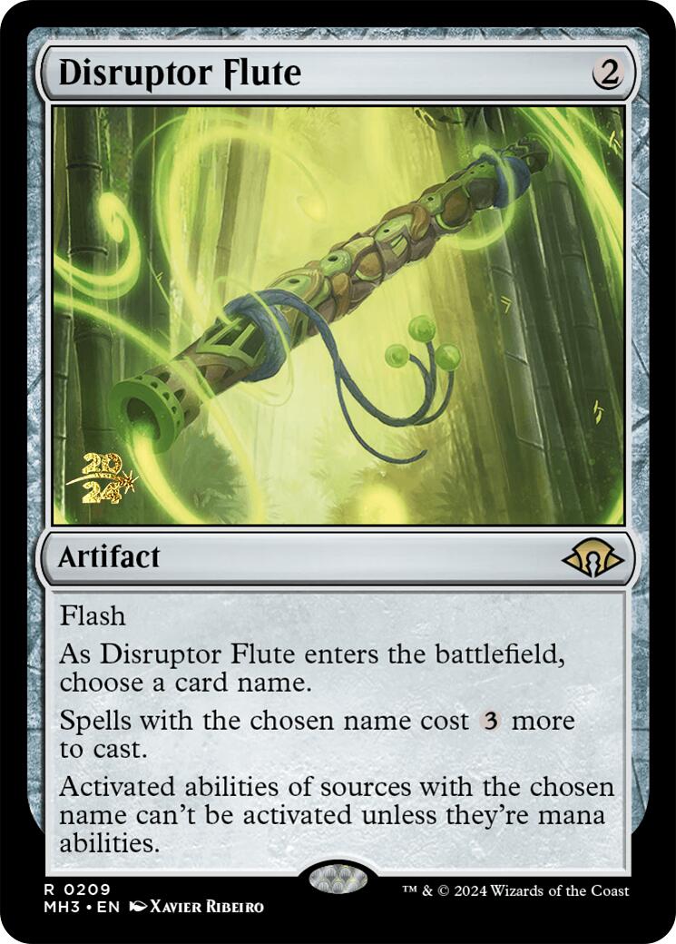 Disruptor Flute [Modern Horizons 3 Prerelease Promos] | Mega City Incorporated