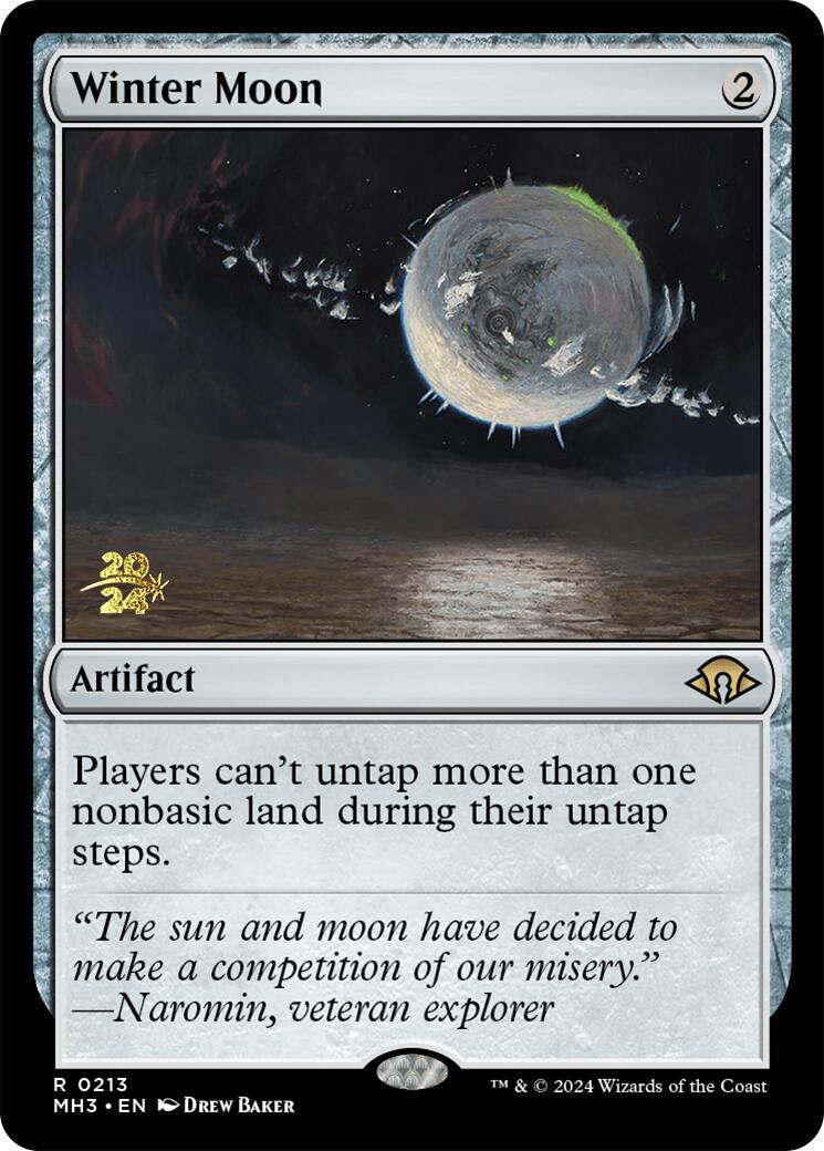 Winter Moon [Modern Horizons 3 Prerelease Promos] | Mega City Incorporated