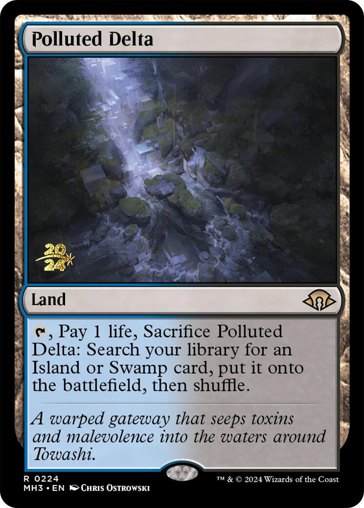 Polluted Delta [Modern Horizons 3 Prerelease Promos] | Mega City Incorporated