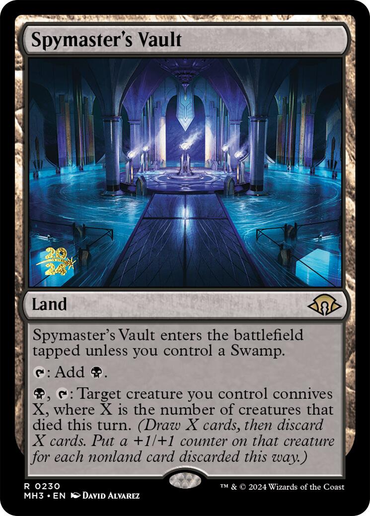 Spymaster's Vault [Modern Horizons 3 Prerelease Promos] | Mega City Incorporated