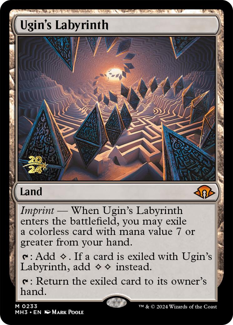 Ugin's Labyrinth [Modern Horizons 3 Prerelease Promos] | Mega City Incorporated