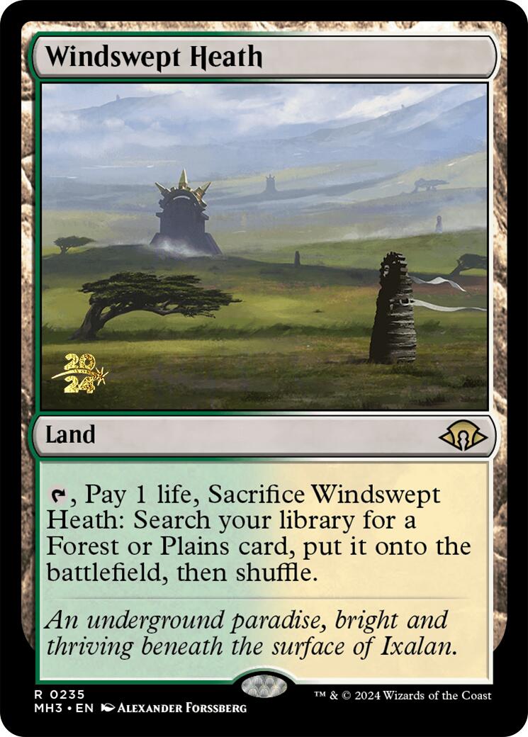 Windswept Heath [Modern Horizons 3 Prerelease Promos] | Mega City Incorporated