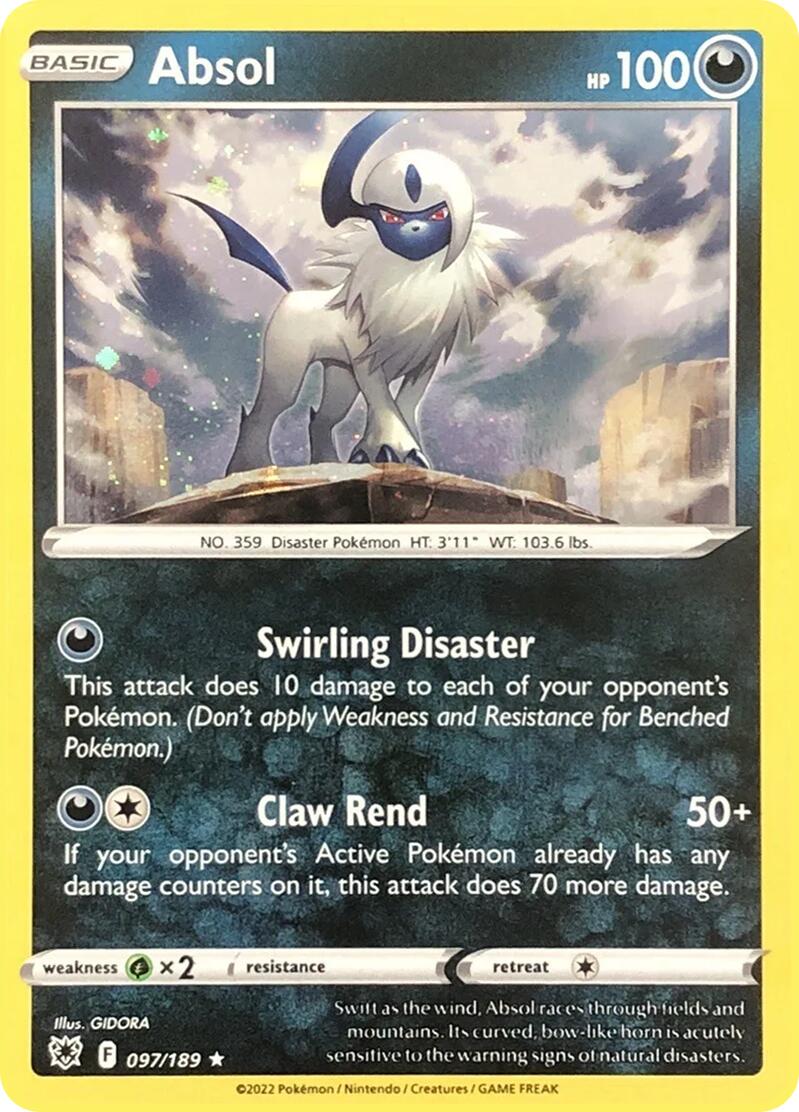 Absol (097/189) (Cosmos Holo) [Miscellaneous Cards] | Mega City Incorporated