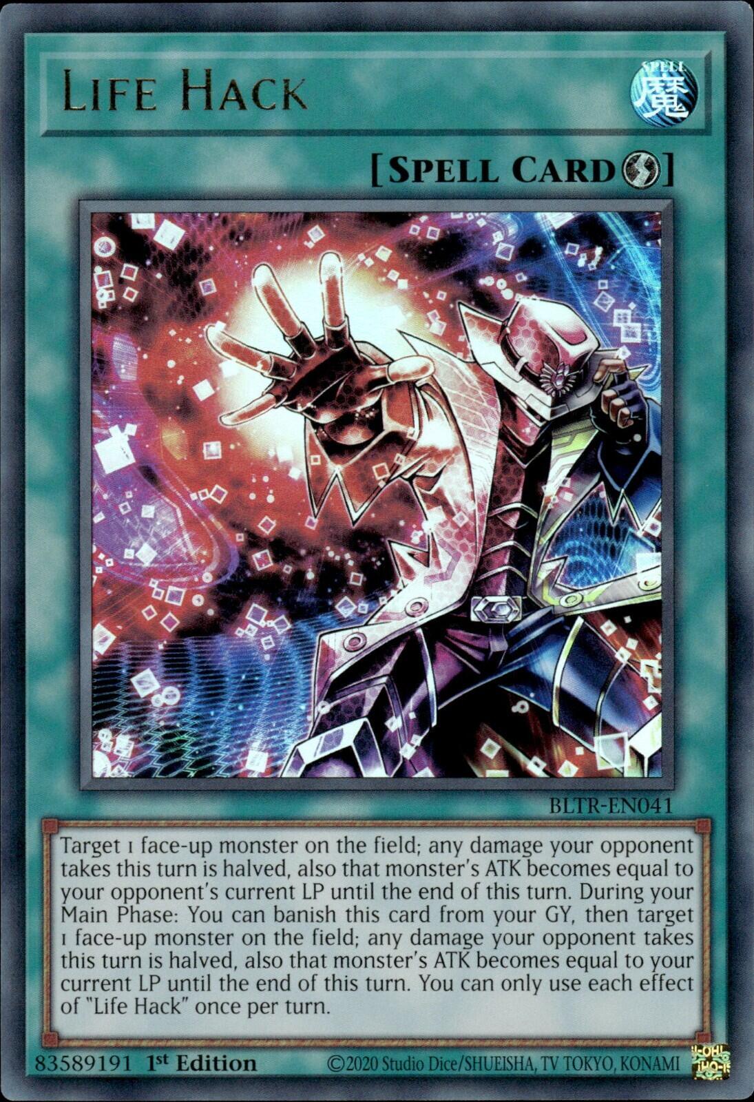 Life Hack [BLTR-EN041] Ultra Rare | Mega City Incorporated