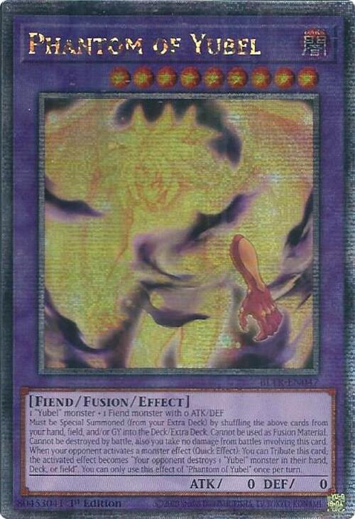 Phantom of Yubel (Quarter Century Secret Rare) [BLTR-EN047] Quarter Century Secret Rare | Mega City Incorporated