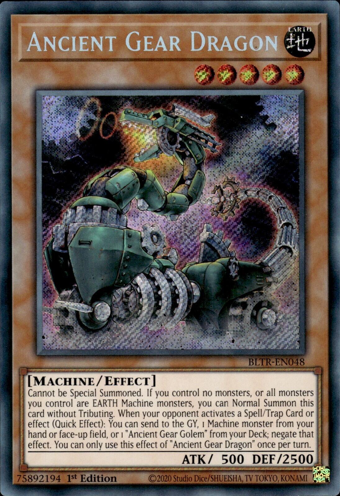 Ancient Gear Dragon [BLTR-EN048] Secret Rare | Mega City Incorporated