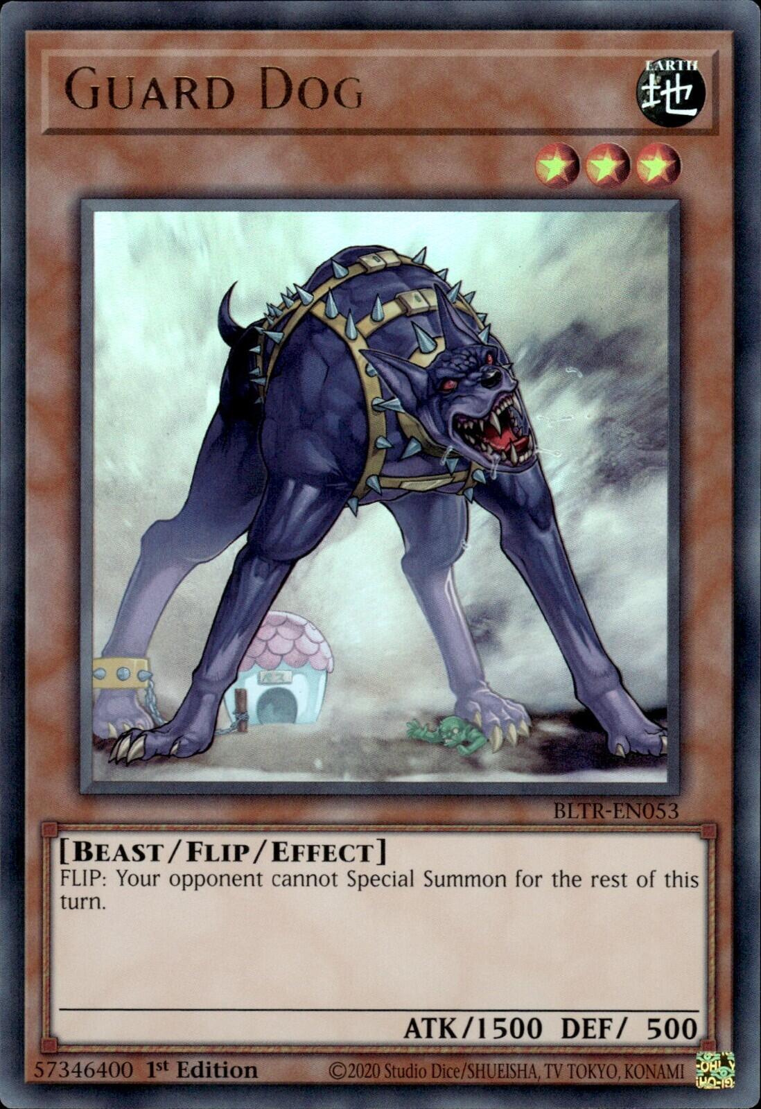 Guard Dog [BLTR-EN053] Ultra Rare | Mega City Incorporated