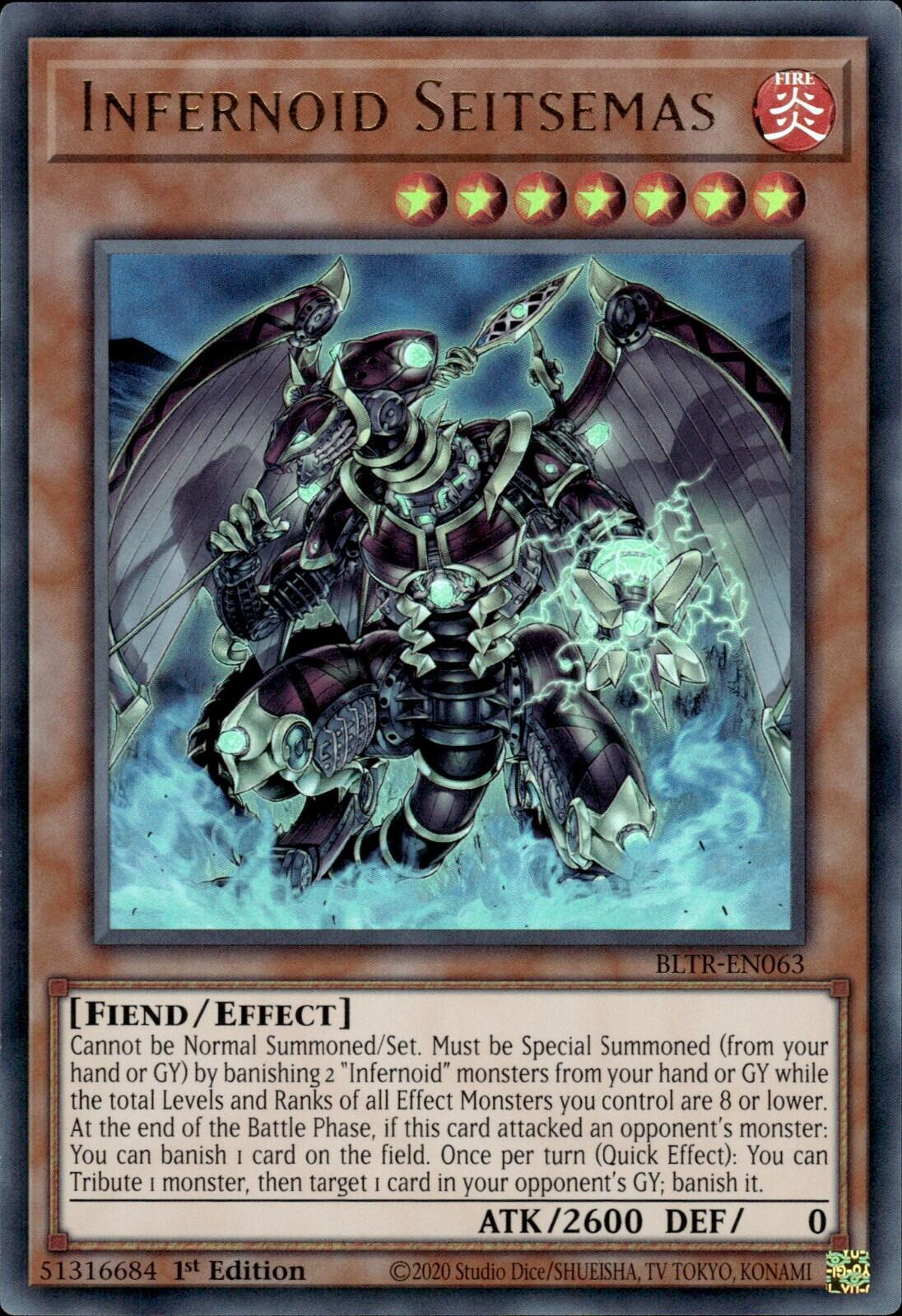 Infernoid Seitsemas [BLTR-EN063] Ultra Rare | Mega City Incorporated