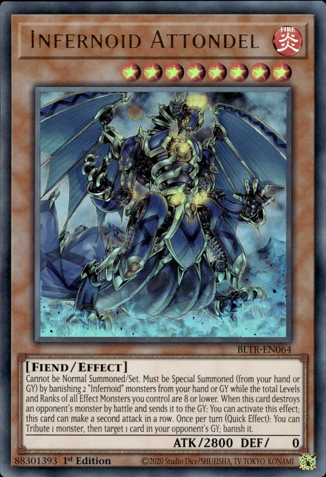 Infernoid Attondel [BLTR-EN064] Ultra Rare | Mega City Incorporated