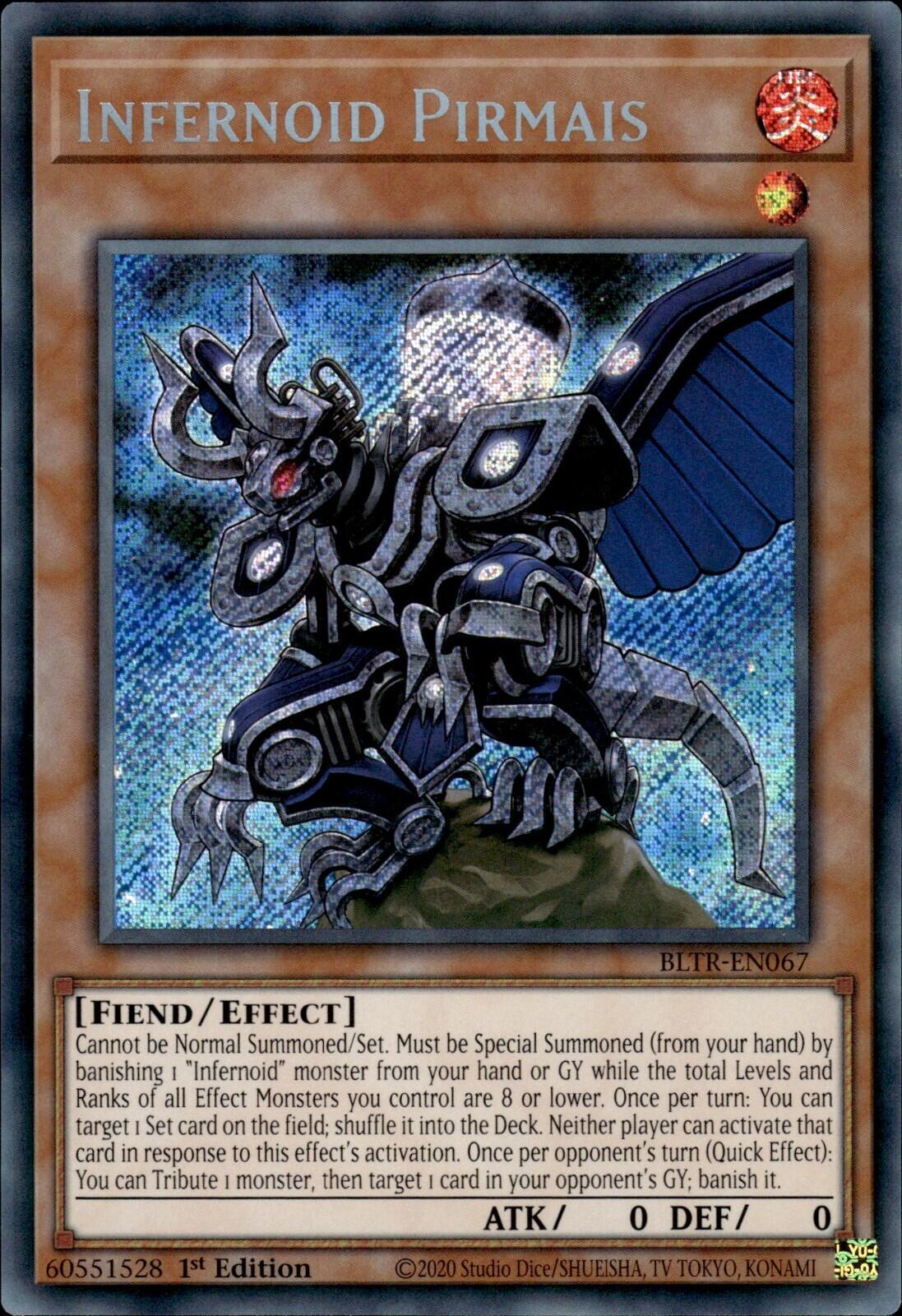 Infernoid Pirmais [BLTR-EN067] Secret Rare | Mega City Incorporated