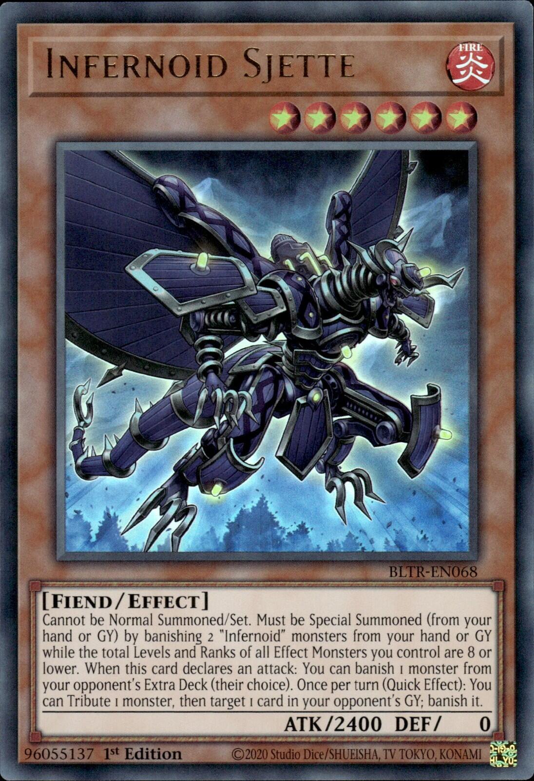 Infernoid Sjette [BLTR-EN068] Ultra Rare | Mega City Incorporated