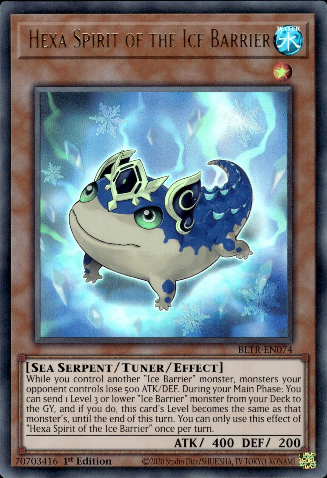 Hexa Spirit of the Ice Barrier [BLTR-EN074] Ultra Rare | Mega City Incorporated