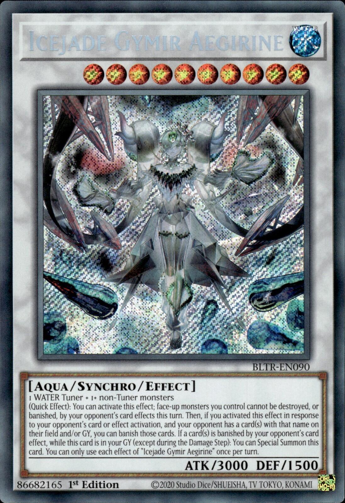 Icejade Gymir Aegirine [BLTR-EN090] Secret Rare | Mega City Incorporated