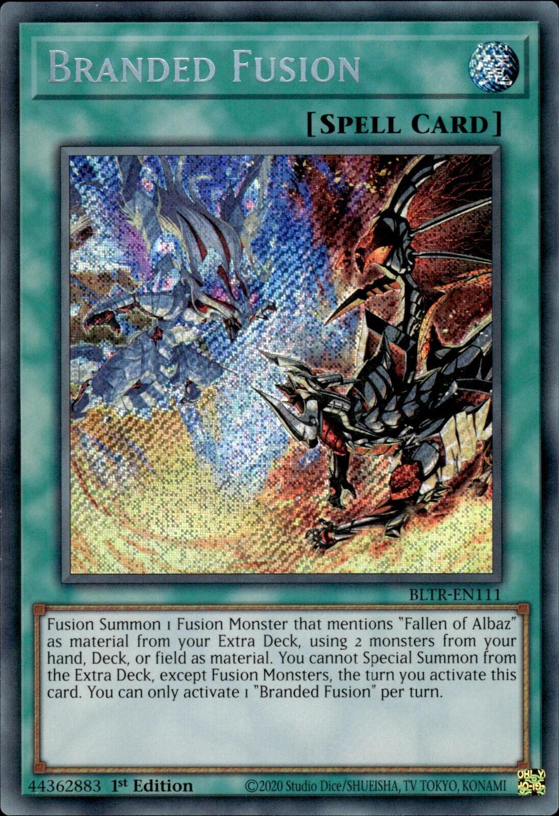 Branded Fusion [BLTR-EN111] Secret Rare | Mega City Incorporated
