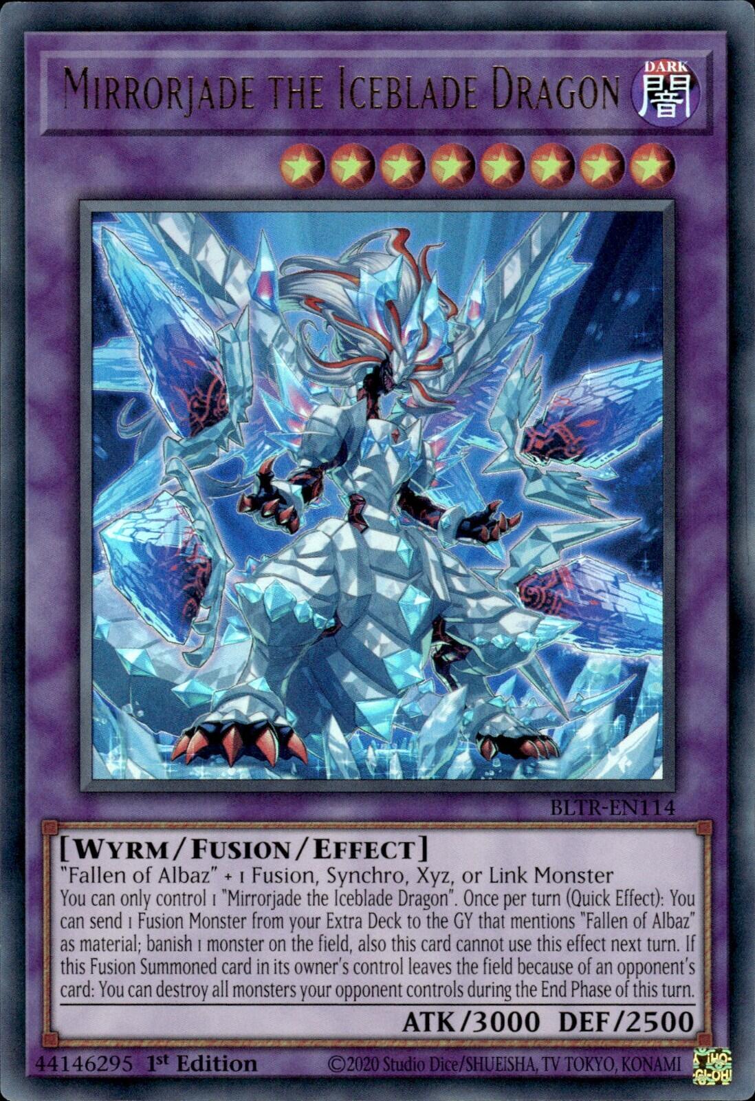 Mirrorjade the Iceblade Dragon [BLTR-EN114] Ultra Rare | Mega City Incorporated