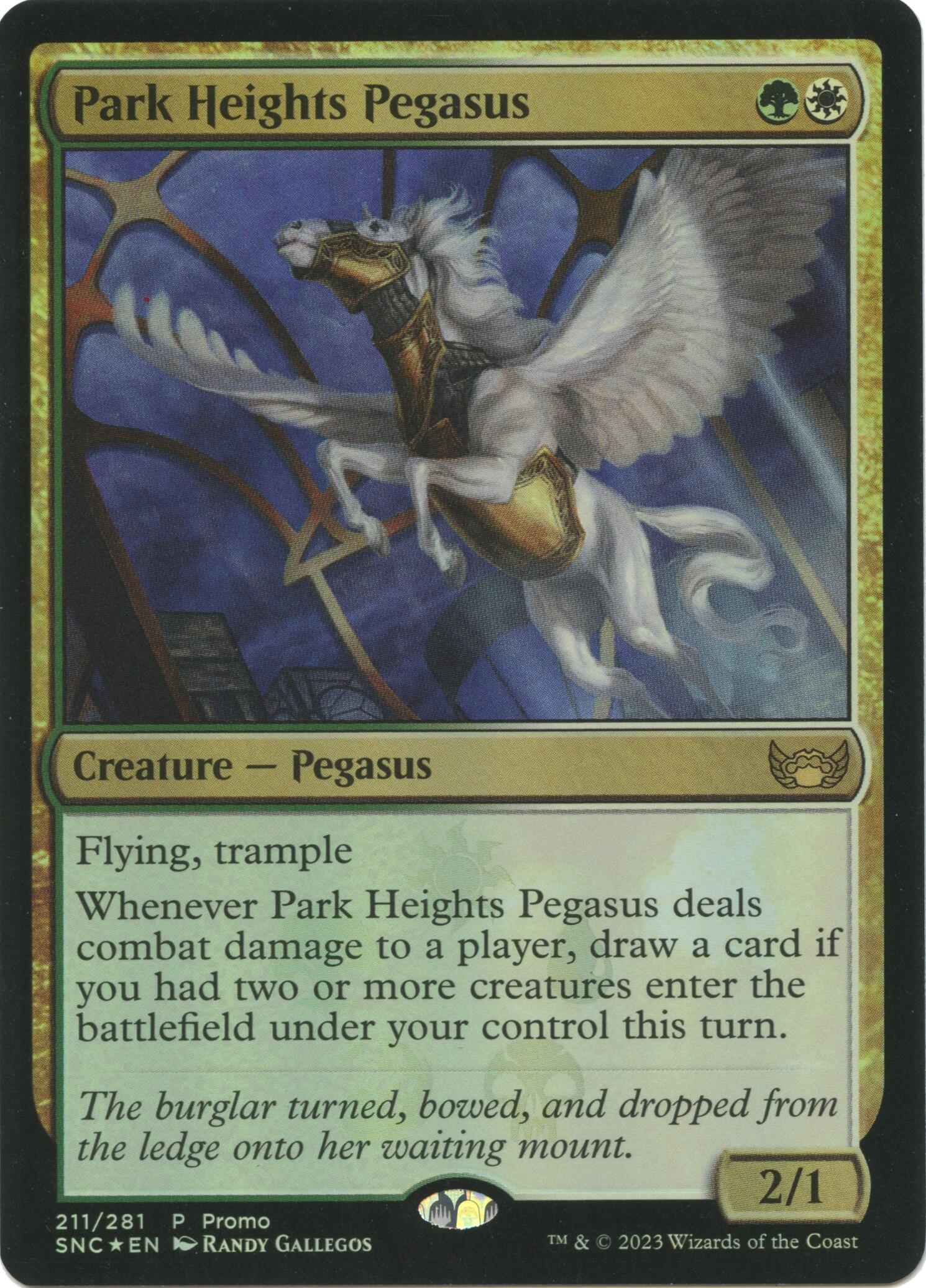 Park Heights Pegasus [Media Promos] | Mega City Incorporated