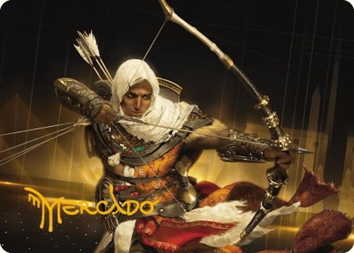 Bayek of Siwa Art Card (Gold-Stamped Signature) [Assassin's Creed Art Series] | Mega City Incorporated