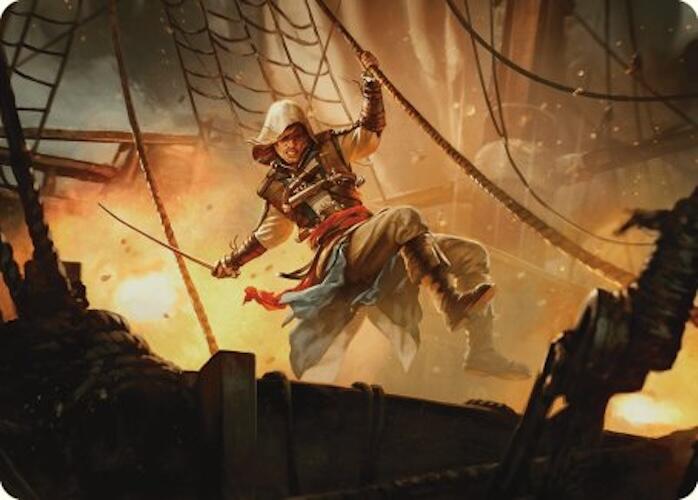 Edward Kenway Art Card [Assassin's Creed Art Series] | Mega City Incorporated