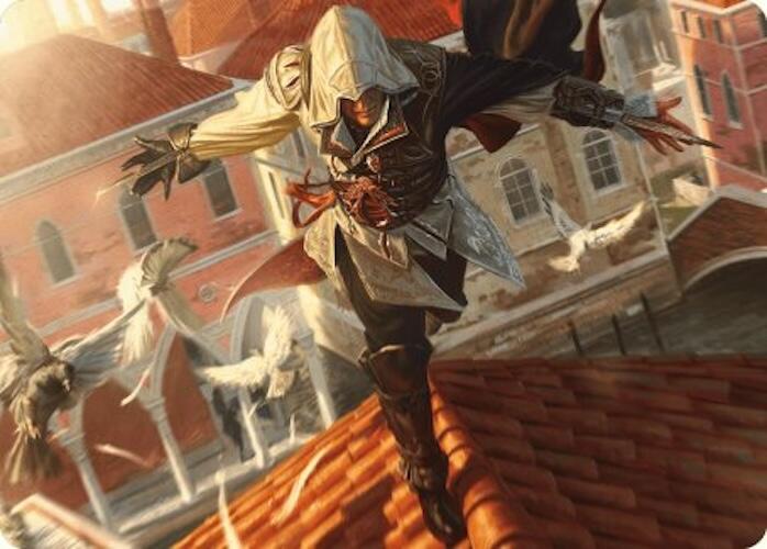 Ezio, Blade of Vengeance Art Card [Assassin's Creed Art Series] | Mega City Incorporated