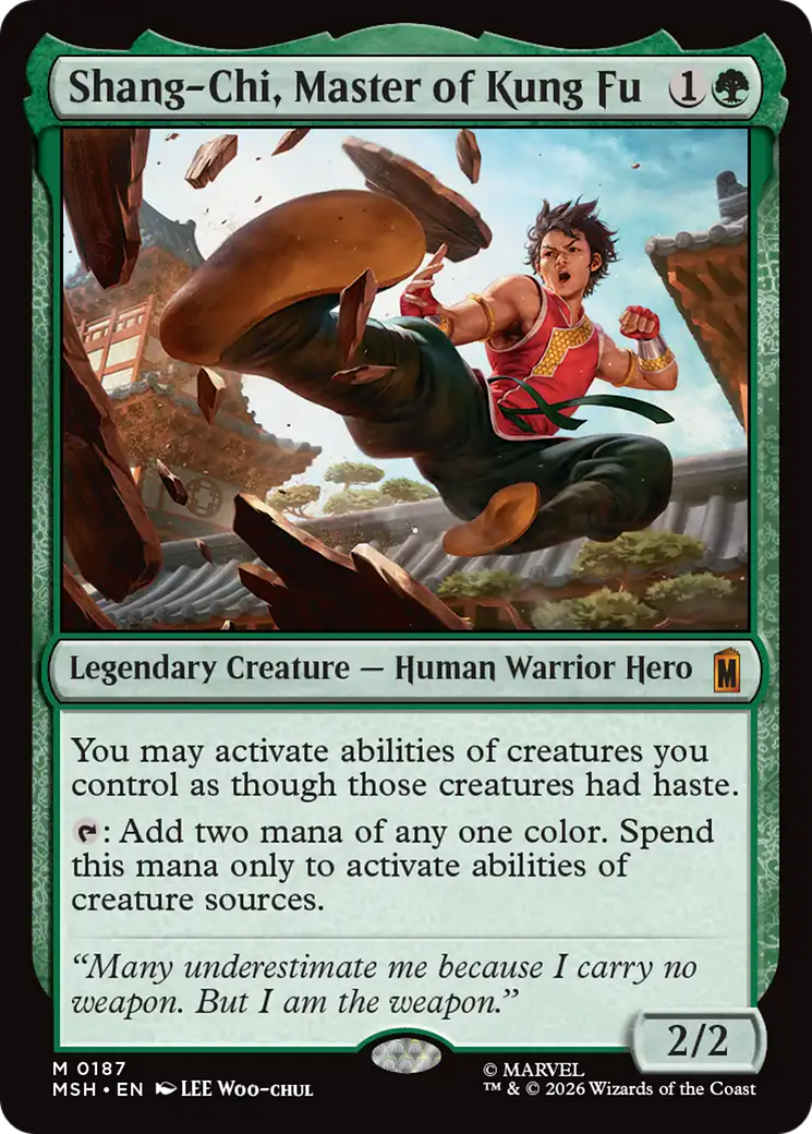 Shang-Chi, Master of Kung Fu [Marvel Super Heroes] | Mega City Incorporated