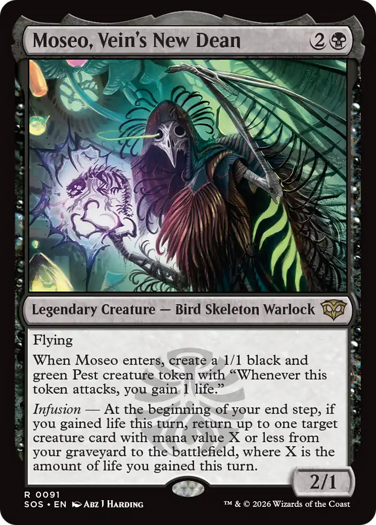 Moseo, Vein's New Dean [Secrets of Strixhaven] | Mega City Incorporated