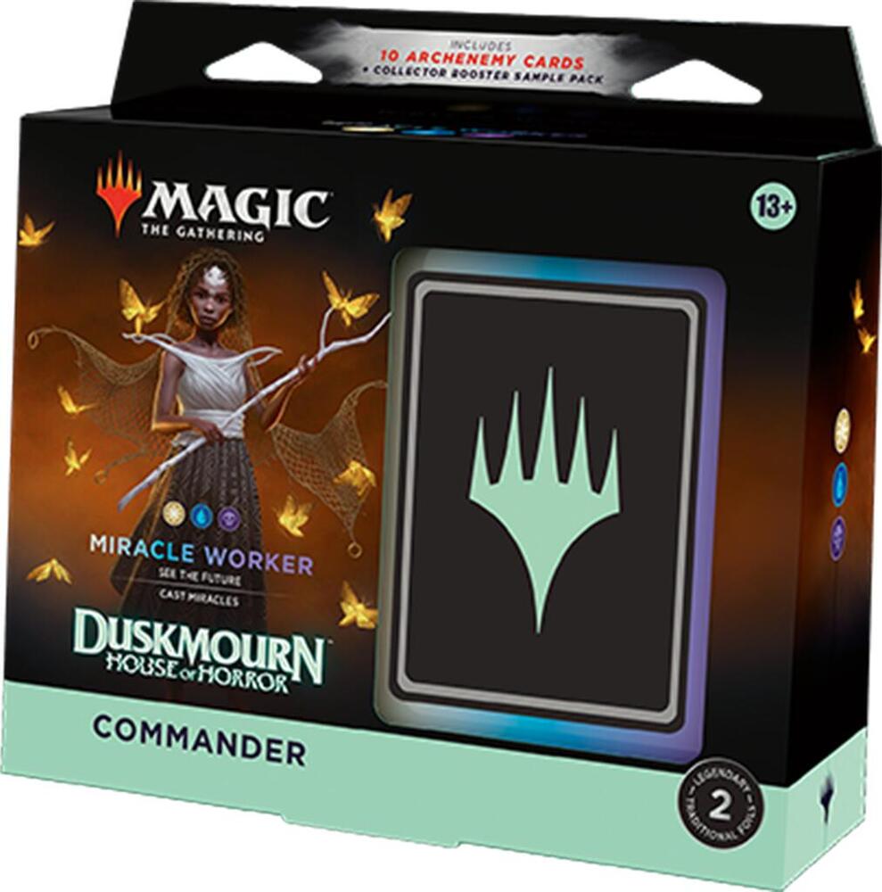 Duskmourn Miracle Worker Commander Deck | Mega City Incorporated