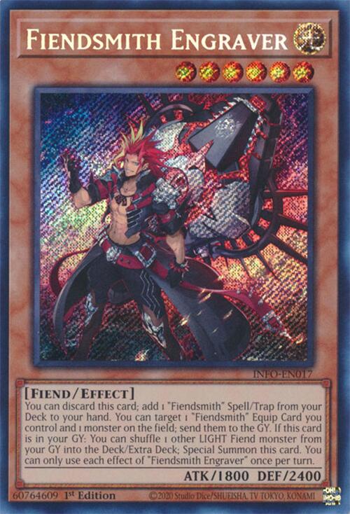 Fiendsmith Engraver [INFO-EN017] Secret Rare | Mega City Incorporated