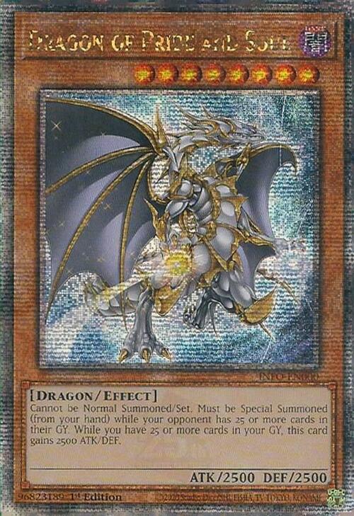 Dragon of Pride and Soul (Quarter Century Secret Rare) [INFO-EN000] Quarter Century Secret Rare | Mega City Incorporated