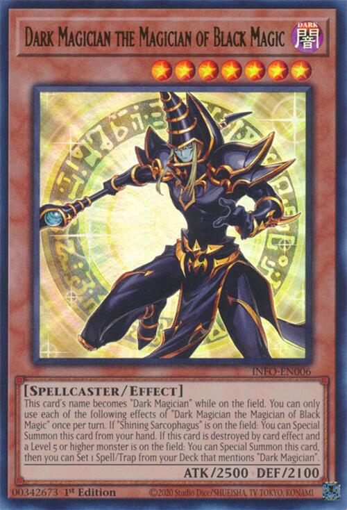 Dark Magician the Magician of Black Magic [INFO-EN006] Ultra Rare | Mega City Incorporated