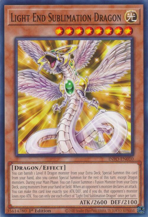 Light End Sublimation Dragon [INFO-EN010] Common | Mega City Incorporated